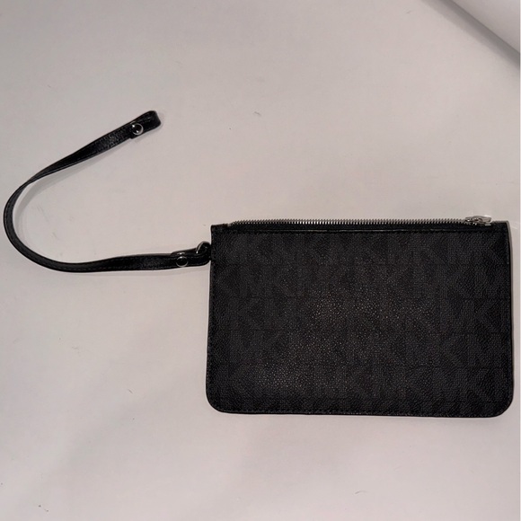 Michael Kors Black & Grey Haley Tote with Matching Wristlet - EUC - Picture 6 of 7